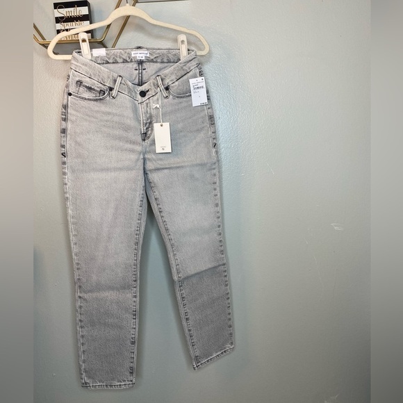 Good American Good Classic Jeans in Black 176 Size 0 / 25 NWT - Picture 5 of 6